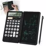 Bestcool Calcolatrice LCD a Doppia Alimentazione con Tavoletta da Scrittura