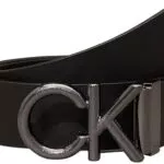 Calvin Klein Cintura in Pelle Uomo Modello Saffiano