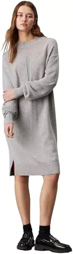 Calvin Klein Abito Loose Sweater Dress in Maglia