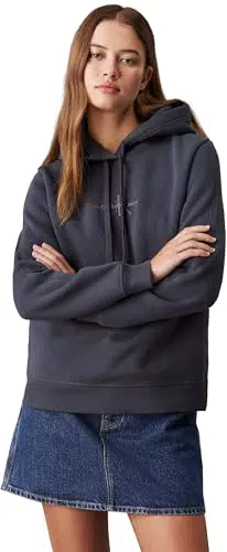 Calvin Klein Jeans Donna Monologo Regular Hoodie