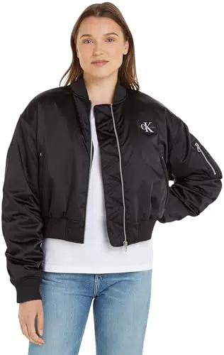 Calvin Klein Jeans Satin Bomber Giacca Imbottita Modello J20J222591