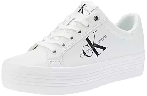 Calvin Klein Sneakers Vulcanizzate Flatform Lace-up Donna
