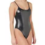 Calvin Klein Costume da Bagno One Piece con Scollo sulla Schiena