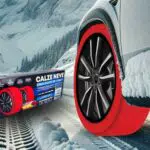 Calze da Neve Omologate Italia - Montaggio Facile in 2 Minuti, 6 Misure Disponibili