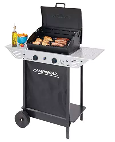 Campingaz Xpert Barbecue a Gas con 2 Bruciatori e Carrello in Acciaio