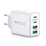 Anker Caricatore USB C 40W 4 Porte Ricarica Veloce per iPhone e Samsung