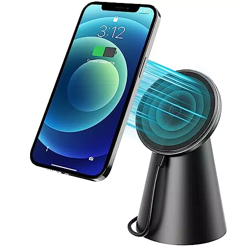 Snxiwth Caricatore Wireless Magnetico Universale 15W per iPhone 14/13/12