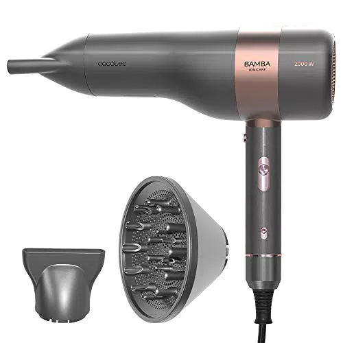 Cecotec IoniCare 6000 Asciugacapelli Ioni Digitali 2000W con Display LCD