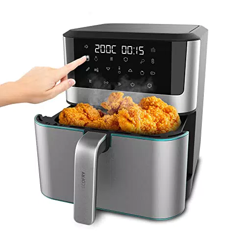 Cecotec Friggitrice Ad Aria Cecofry Supreme 8000, 1800 W, Pannello Touch, 10 Modalità
