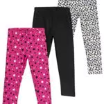 Chicco Set di Leggings in cotone, Blu, 4 anni (pacco da 3)