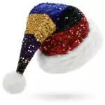 CITÉTOILE Cappello di Natale Unisex Doppio Strato per Feste e Celebrazioni