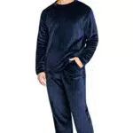 CityComfort Pigiama Invernale Uomo in Pile - Comfort e Calore Assicurati