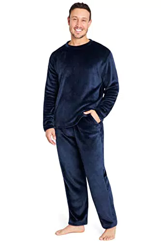 CityComfort Pigiama Invernale Uomo in Pile - Comfort e Calore Assicurati