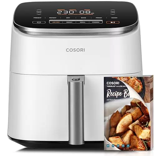 Cosori Friggitrice ad Aria Turbo Blaze 6L - Air Fryer con 9 Funzioni e 1725W
