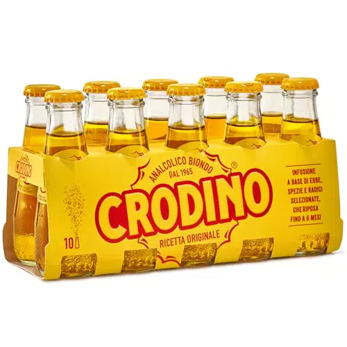 Crodino - Aperitivo Analcolico Pronto da Bere in Bottigliette