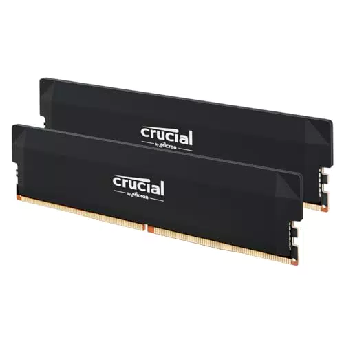 Crucial Pro RAM DDR5 32GB 6000MHz CL36 Overclocking Gaming Intel XMP 3.0 AMD EXPO