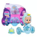 Cry Babies Magic Tears - Bambola Collezionabile Sydney in Silicone Iridescente