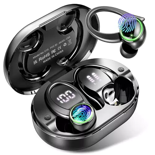 Cuffie Bluetooth 5.4 Sport HiFi Wireless con Cancellazione Rumore e Impermeabilità IP7