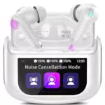 Cuffie Bluetooth 5.4 Hi-Fi con ANC/ENC e Touch Screen, Impermeabili IPX7