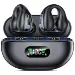 Cuffie Bluetooth Open Ear 5.3 Impermeabili con 4 Microfoni e Display LED