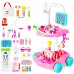 deAO Giocattolo Medico per Bambini - Set Completo con Stetoscopio e Accessori