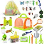 deAO Gioco di Esplorazione per Bambini con Zaino e Kit di Trappole Insetti
