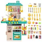 deAO Cucina per Bambini con Suoni e Luci, Set Giocattolo da Gioco