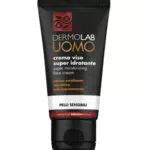 Dermolab Crema Viso Super Idratante per Pelli Sensibili con Acido Ialuronico