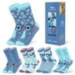 Disney Calzini Donna Stitch Fantasia Divertenti Gadget Regalo Ufficiale