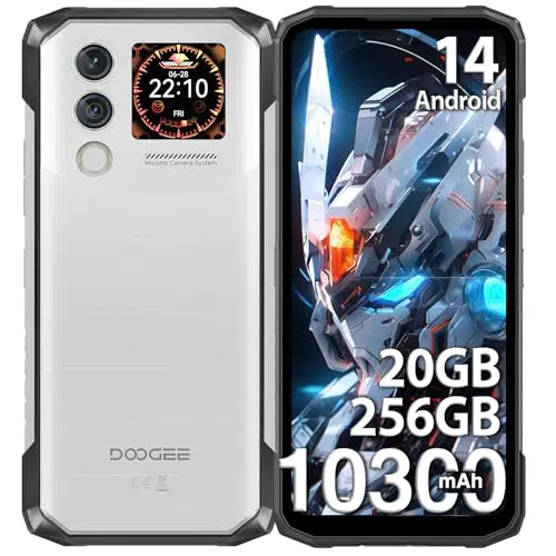 DOOGEE Blade 10 MAX Smartphone Rugged 20GB+256GB, 6,56" Display, 10300mAh, 50MP