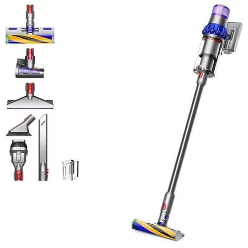 Dyson V15 Detect Fluffy - Aspirapolvere senza fili potente e innovativo