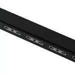 Electraline Multipresa Super Slim Salvaspazio 4 Posti Bivalenti 10/16A 1.5M