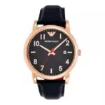 Emporio Armani Orologio da uomo, movimento a tre lancette con data