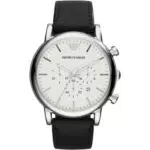 Emporio Armani Orologio Uomo, movimento cronografo al quarzo