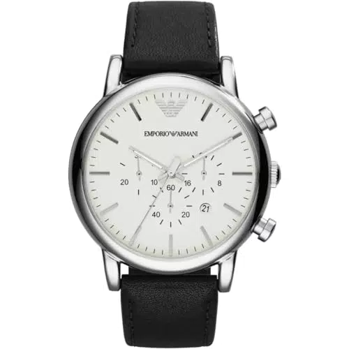 Emporio Armani Orologio Uomo, movimento cronografo al quarzo