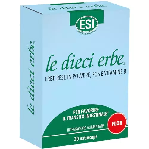 ESI Le Dieci Erbe Flor - Integratore Vegetale Lassativo Naturale per Stitichezza