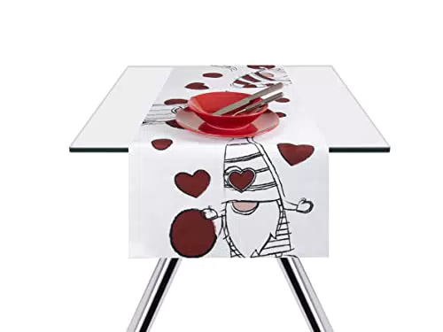 Excelsa Runner Gnome Sweet Home in Cotone 40x140 cm