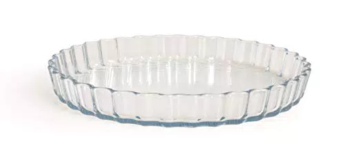 Excelsa Stampo per Crostata in Vetro Trasparente - Design Elegante e Funzionale