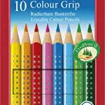 Faber-Castell Matite Colorate Radierbar - Astuccio di Alta Qualità