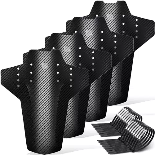 FETESNICE Mudguard per Mountain Bike 29" in Fibra di Carbonio FJ-TW-4PCS
