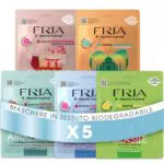 Fria Maschere Tessuto per Viso - Set Ispirato alla Skin Care Coreana