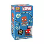 Funko Spider-Man T-Shirt con Minifigure in Vinile - Idea Regalo per Adulti