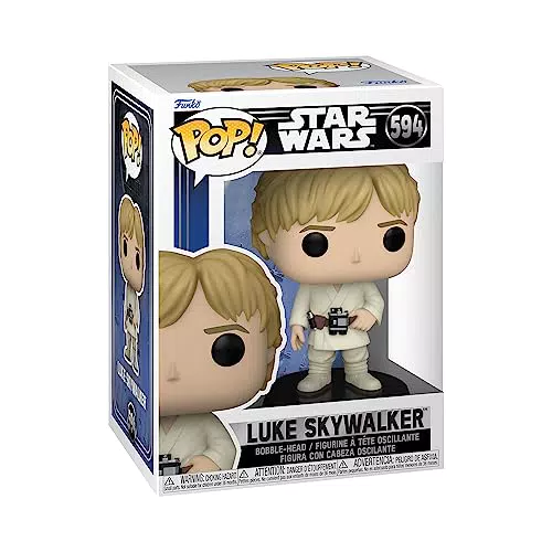 Funko Pop! Star Wars - Luke Skywalker - Figura da Collezione per Fan e Regali