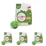 Gimoka - 16 Capsule Compatibili con Macchinetta Caffè Nescafé* Dolce Gusto* - Caffè al Ginseng Made in Italy