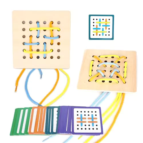 Giocattoli in legno Montessori per bambine di 3-5 anni - Regali educativi