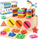 Giochi Montessori Educativi per Bambini 1-3 Anni - Regali per la Prima Infanzia