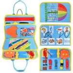 GOLDGE Busy Board Montessori per Bambini - Giochi Educativi Sensoriali 3-6 Anni