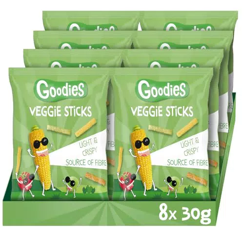 Goodies Veggie Sticks Snack Vegetale Croccante per un'Alternativa Sana