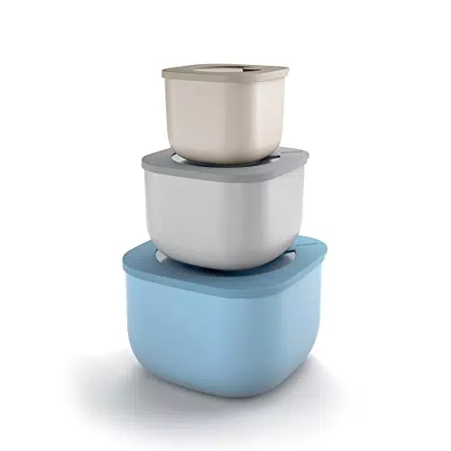 Guzzini Contenitori Ermetici per Frigo, Freezer e Microonde - Set Active Design