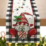 Hanwin Runner Natalizio da Tavolo per Decorazioni Festive